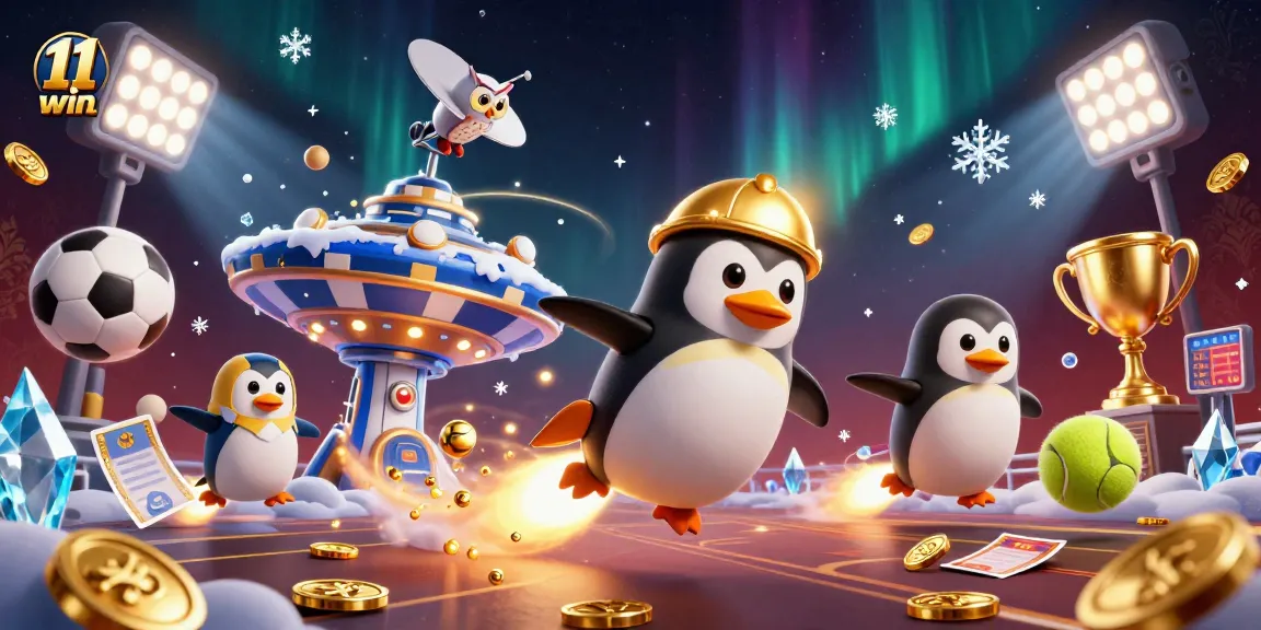 Win thrilling prizes with 11 win in this dynamic sports-themed casino adventure.