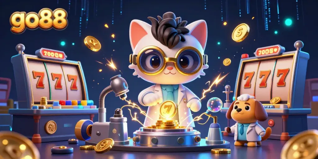 Join the fun at go88 with immersive slots and jackpot elements highlighted in a vibrant casino environment.