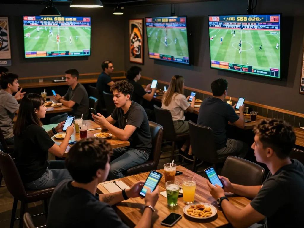 Sports betting action at SC88 with patrons engaged and new betting options visible.